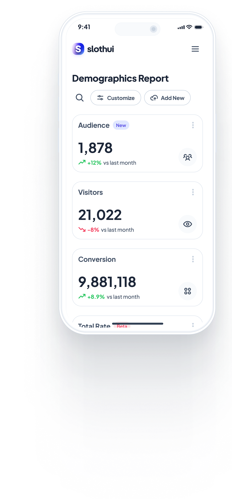 Demographics Mobile Preview